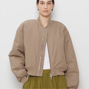 6397 Short Cotton Nylon Bomber